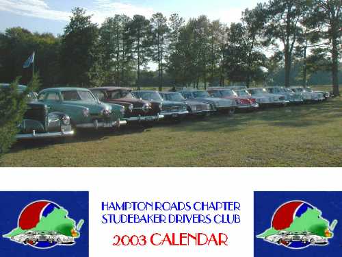 2003 Calendar of Events