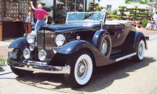 1934 Packard convertible